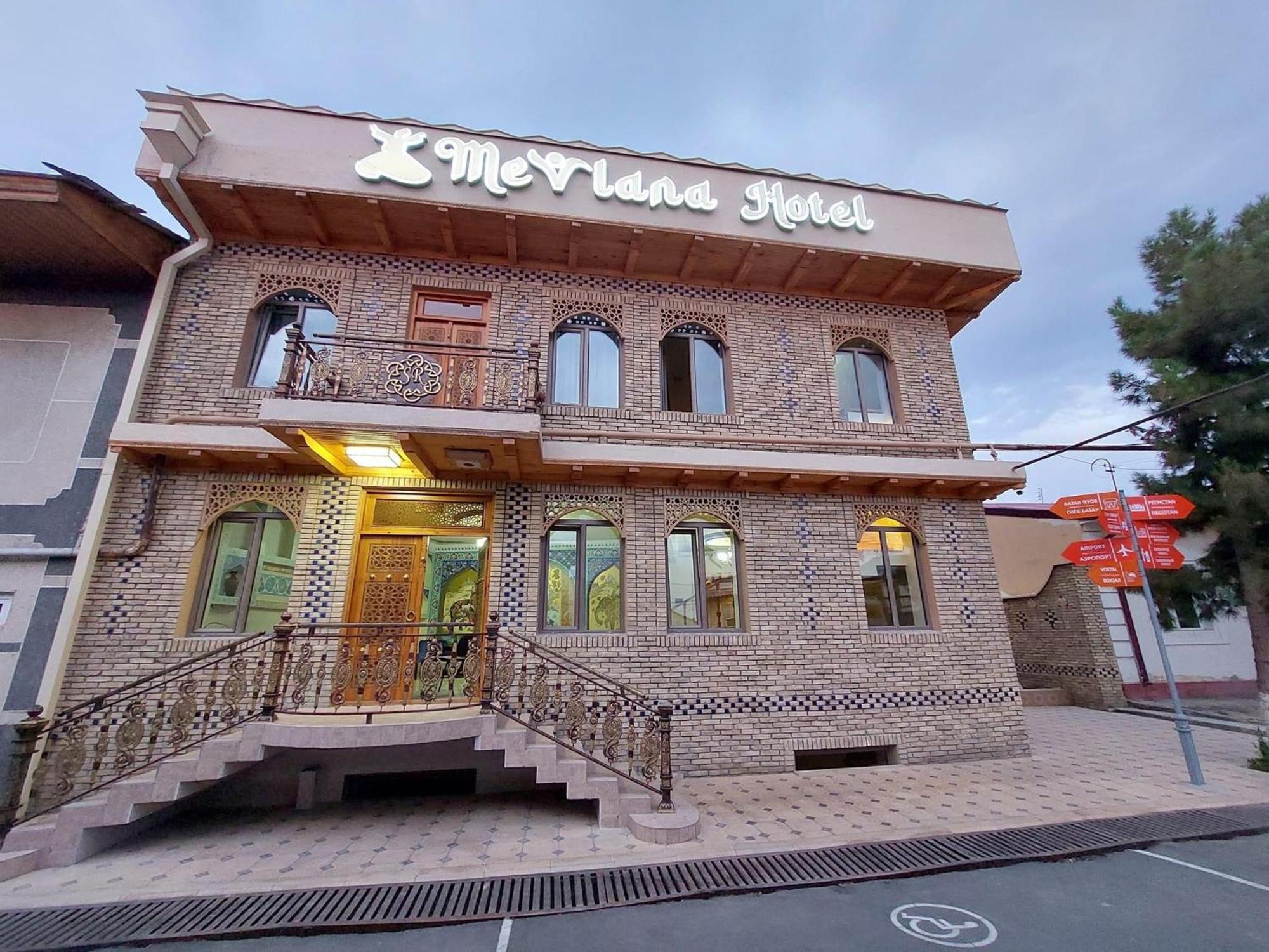 Mevlana Hotel Samarkand Exterior foto